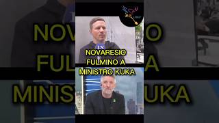 Novaresio cruzo a ministro KUKA argentina casta milei novaresio [upl. by Mellitz]