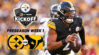 Steelers Kickoff Preseason Week 1 vs Texans  Pittsburgh Steelers [upl. by Bonita]