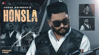 Honsla Official Video  Jassa Dhindsa  Karam Brar Latest Punjabi Song  2024 [upl. by Nelli]