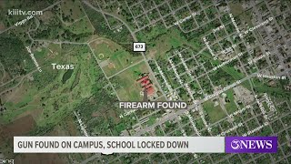 Moreno Junior High in Beeville on lockdown after student found with gun on campus [upl. by Trevor]