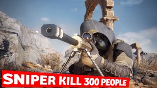 American Sniper Kill 300 People by Head Shot  Sniper Ghost Shooter Review Nagvanshireview [upl. by Adnolat]