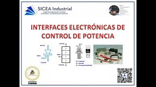 CONTROL DE POTENCIA CON TIRISTORES Interfaces 👷🏻‍♂️ [upl. by Kcirreg358]