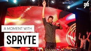 Spryte on How DJing Has Changed  A Moment With [upl. by Hnamik]