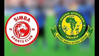 LIVE SIMBA VS YANGA LIGI KUU BARA 01 [upl. by Narine]