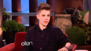 Justin Bieber on Ellen Part 2 [upl. by Eitac]