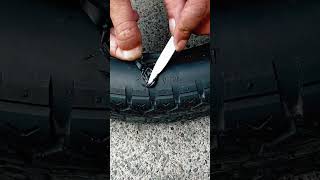 Tire repair with glue goodtools short [upl. by Janeen]