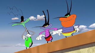 Oggy and the Cockroaches  Oggy and the mermaid S04E69 BEST CARTOON COLLECTION  New Episodes [upl. by Htide985]