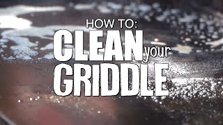 How to Clean Your Blackstone Griddle  Blackstone Griddles [upl. by Nylirehc488]