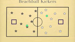 PE Games  Beachball Kickers [upl. by Nnaarat]