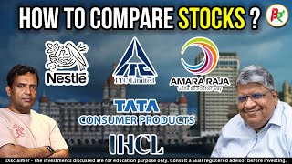 What should we see while comparing stocks   Anand Srinivasan  Vinod [upl. by Nagorb388]