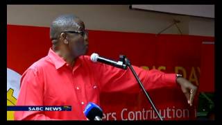 Vavi called for unity in the labour federation [upl. by Rebmac]