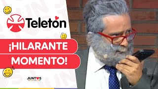 ¡MANDA UN AUDIO 😂 La graciosa imitación a Luis Hermosilla en la Teletón 2024 [upl. by Omlesna922]