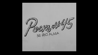 Poem 45 ni Virgilio S Almario Rio Alma  Iginuhit ni Robert S Saddi Jr [upl. by Eldoree]