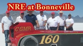 Bonneville Home Built Roadster goes for 266 MPH Record Nelson Racing Engines Small Block Chevy [upl. by Calisa184]