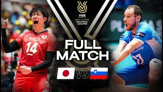 🇯🇵 JPN vs 🇸🇮 SLO  Paris 2024 Olympic Qualification Tournament  Full Match  Volleyball [upl. by Samaj738]