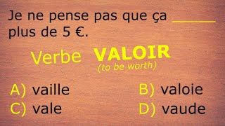 🇫🇷 B2C2  FRENCH GRAMMAR Test  SUBJUNCTIVE Difficult Verbs  10 Questions French QUIZ [upl. by Oijres850]