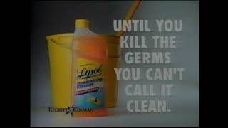 Lyson floor cleaner 90s commerial [upl. by Nivrem573]