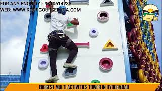 Adventure park construction cost in Hyderabad India [upl. by Sieber]