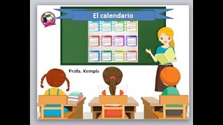 El calendario día mes año [upl. by Siaht]