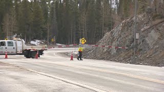 Berthoud Pass closed again after avalanches [upl. by Esilehs]