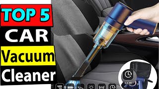 TOP 5 Best Car Vacuum Cleaners Review In 2023 [upl. by Groveman733]