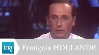 François Hollande  le budget de la défense  Archive INA [upl. by Yeloc]