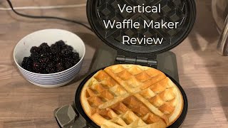 Cuisinart Vertical Waffle Maker Review [upl. by Mackey]