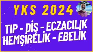 TIP DİŞ ECZACILIK HEMŞİRELİK EBELİK BÖLÜMLERİ yks2024 [upl. by Haiasi742]