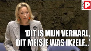 Kamer MUISSTIL Justitiestas Ingrid Coenradie PVV vertelt hoe ze MISBRUIKT werd [upl. by Zeitler428]