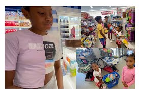 Dad shopping at Five BelowBath And Body Works with five kids [upl. by Bajaj]