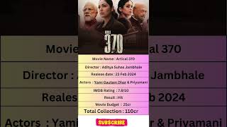 Article 370 Full Movie Details article370 pmoindia [upl. by Terrance154]