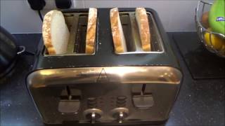 How to FIX a Toaster that doesnt stay down WITHOUT taking it apart [upl. by Chessy]