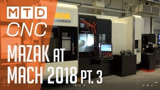 MAZAK MACH 2018 HIGHLIGHT  INTEGREX i400s multi task machine [upl. by Siocnarf]