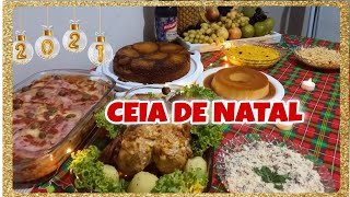 🎄CEIA DE NATAL SIMPLES CARDÁPIO COMPLETO 🌷DAYANNE SOUZA [upl. by Adnov937]