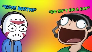 Nogla and Delirious MisspeakingUnintentionally Funny Moments For 8 Minutes Straight [upl. by Magdala]