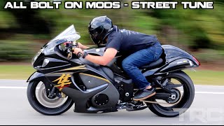 Suzuki Hayabusa battles Turbo Supra on the highway [upl. by Tenej]