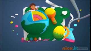 Nick Jr UK New Look  Continuity  Idents January 2013 [upl. by Marb639]