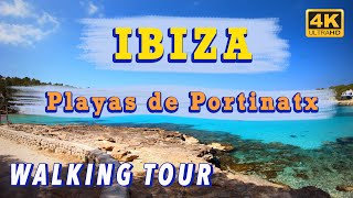 IBIZA Portinatx Beach  Playa de Portinatx 4K Ultra HD 60fps [upl. by Shepperd]