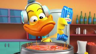 Paperotti in CHEF PAPEROTTI  The Silly Funny Duck  Animated Short [upl. by Arakahs]