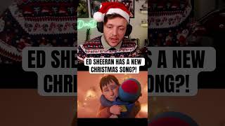 The new Ed Sheeran Christmas song edsheeran musicreaction christmassong christmasmusic [upl. by Siekram]