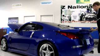 350Z Upgraded Hatch Struts HP [upl. by Haughay]