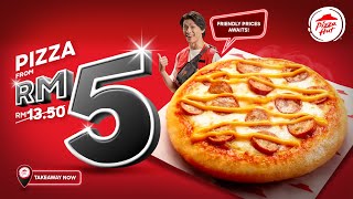 Pizza Hut RM5 Pizza  Takeaway Promo [upl. by Asital]