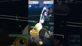 Melmetal vs Team GO Rocket Grunt in Pokemon GO [upl. by Rooke868]