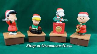 Hallmark Exclusive 2011 Wireless Peanuts Band  Set of 4 [upl. by Kamaria]