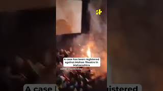 Salman Khan Reacts To Fans Bursting Crackers Inside Theatre Screening Tiger 3 [upl. by Avot]