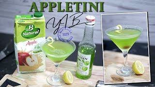 appletini mocktail recipe  best apple juice mocktail for house party [upl. by Tiny293]