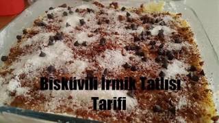 Biskuvili İrmik Tatlısı En Kolay Tatlı [upl. by Adriena]