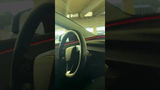 Tesla Auto Park youtubeshorts tesla fsd [upl. by Notnarb287]