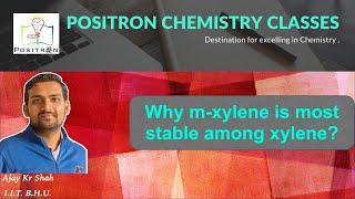 Why metaXylene is more stable than paraXylene  Xylene Stability  Ajay Shah [upl. by Brittan]