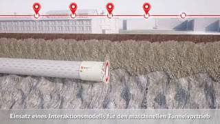 Virtueller Andrehvorgang und Einsatz von BIM im Pilotprojekt Tunnel Rastatt [upl. by Erda]